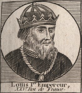 Ritratto di Luigi I il Pio da Unknown artist