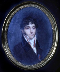 Ritratto di Louis Mathieu, Conte di Molé (1781 - 1855), medaglione da Unknown artist