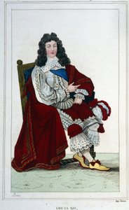 Ritratto di Luigi XIV (1638-1715), Re di Francia. da Unknown artist