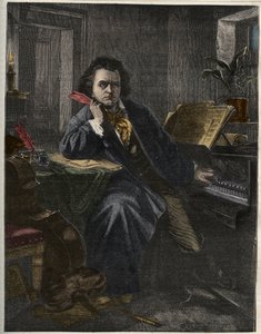 Ritratto di Ludwig van Beethoven (1770-1827), compositore e pianista tedesco