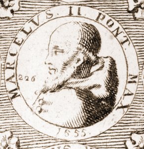 Ritratto di Marcello II (1501 - 1555). da Unknown artist