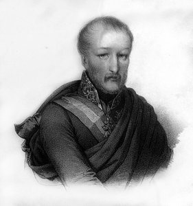 Ritratto di Maria José Isidoro de Bourbon, Don Carlos (1788-1855) infante di Spagna, incisione del XIX secolo da Unknown artist