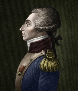 Ritratto di Marie Joseph Gilbert Motie Motier, Marchese de Lafayette (1757-1834), aristocratico e militare francese da Unknown artist