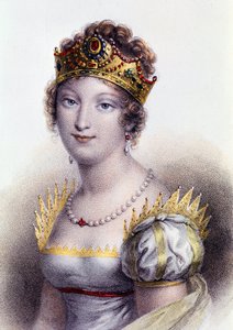 Ritratto di Maria Luisa, Duchessa di Parma, Imperatrice consorte dei Francesi (incisione) da Unknown artist