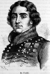 Ritratto di Marie Pierre Louis, Conte De Frotté (1755-1800), capo della chouannerie normanna, fucilato da Bonaparte da Unknown artist