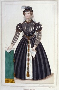 Ritratto di Maria Stuarda (1542-1587) Incisione del 1830