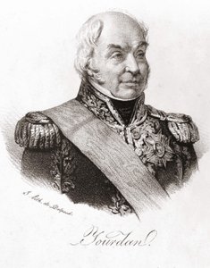 Ritratto del maresciallo Jean Baptiste Jourdan (1762-1833). da Unknown artist