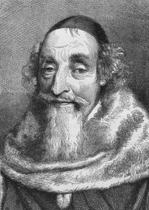 Ritratto di Mathieu Molé (1584-1656). Figlio di Edouard Molé, fu primo presidente del Parlamento di Parigi (1641). da Unknown artist