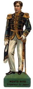 Ritratto di Meiji Tenno detto Mutsuhito.