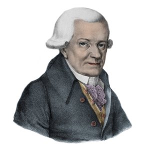 Ritratto di Michael Haydn 1737-1806, fratello di Franz Josef Haydn