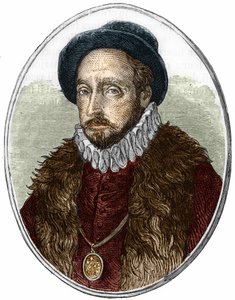 Ritratto di Michel de Montaigne (1533-1592), scrittore francese da Unknown artist