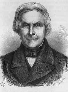 Ritratto di Michelet, storico e scrittore francese (1798 - 1874)