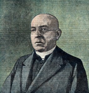 Ritratto di monsignor Ignaz Seipel (1876-1932) cancelliere d