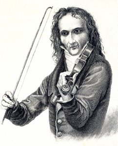 Ritratto di Niccolò Paganini (1782 - 1840)