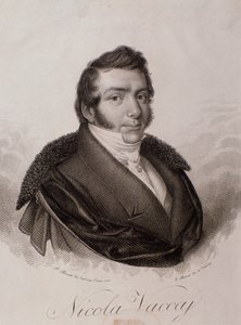 Ritratto di Nicola Vaccai (incisione)