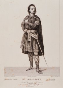 Ritratto di Nicolas Prosper Levasseur come Bertram nell
