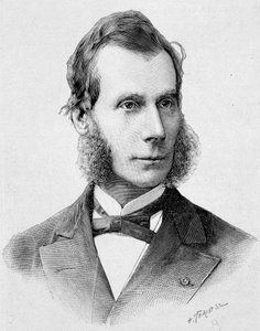 Ritratto di Numa Denis Fustel de Coulanges (1830 - 1889). Incisione della fine del XIX secolo in 