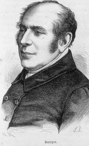 Ritratto di Pierre Antoine (Pierre-Antoine) Berryer (1790-1868) (Berryer fils), avvocato e politico francese da Unknown artist