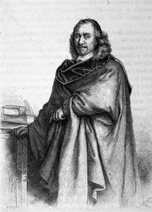 Ritratto di Pierre Corneille (1606 - 1684), poeta drammatico francese