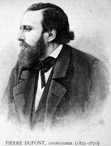 Ritratto di Pierre Dupont, chansonnier (1821 - 1870) - in 