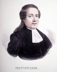 Ritratto di Pietro Metastasio (1698 - 1782) da Unknown artist