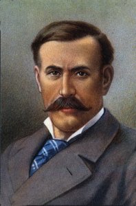 Ritratto di Pierre Savorgnan di Brazza, esploratore francese. da Unknown Artist