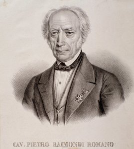 Ritratto di Pietro Raimondi (incisione) da Unknown artist
