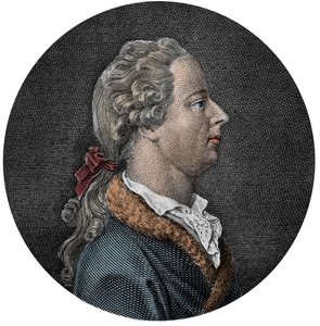 Ritratto di Pietro Verri (1728-1797), economista italiano - incisione