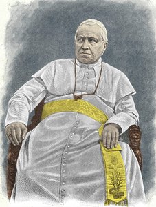 Ritratto di Pio IX (1792-1878), 253º Papa (1846-1878) da Unknown artist