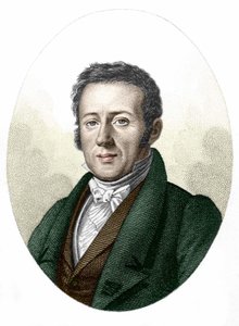 Ritratto di René Primrose Lesson (1794-1849), naturalista e biologo da Unknown artist