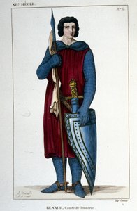 Ritratto di Renaud, Conte di Thunder (circa 990 - 1038). da Unknown artist