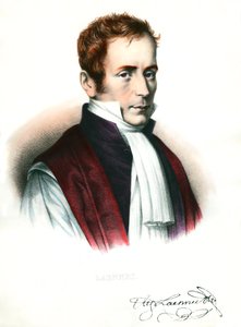 Ritratto di Rene Laennec, medico francese da Unknown artist