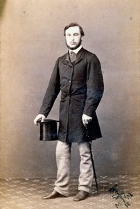 Ritratto di Ricciotti Garibaldi (1847-1924), figlio del patriota italiano Giuseppe Garibaldi e della sua prima moglie Anita da Unknown artist
