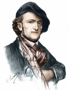 Ritratto di Richard Wagner (1813-1883), compositore e drammaturgo tedesco