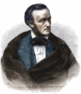 Ritratto di Richard Wagner (1813 - 1883). da Unknown artist