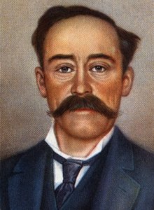 Ritratto di Robert Edwin Peary esploratore artico americano. da Unknown Artist