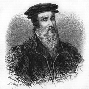 Ritratto di Robert I Estienne (1498 - 1559) umanista, editore e stampatore