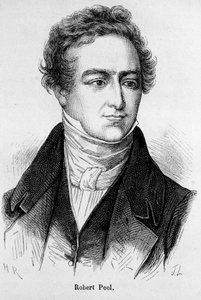 Ritratto di Robert Peel, politico britannico (1788 - 1850) da Unknown artist
