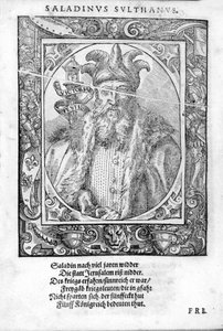 Ritratto di Saladino (1138-1193) da Unknown artist