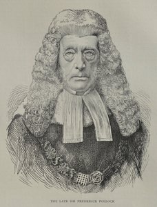 Ritratto di Sir Federick Pollock