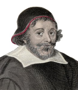 Ritratto di Sir John Glanville il Giovane (1586-1661), avvocato e politico inglese, rappresentante della Corte del Parlamento del 1640. Incisione del XIX secolo da Unknown artist