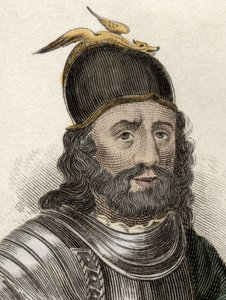 Ritratto di Sir William Wallace (Braveheart) (ca. 1270-1305), cavaliere scozzese. Incisione del XIX secolo da Unknown artist