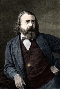 Ritratto di Théophile Gautier (1811-1872), scrittore francese da Unknown artist