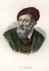 Ritratto di Tiziano Vecellio (Il Tiziano) (1490 - 1576) da Unknown artist
