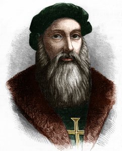 Ritratto di Vasco da Gama (1469-1524) navigatore portoghese da Unknown artist