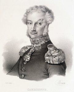 Ritratto del visconte Pierre Jacques Etienne Cambronne, generale francese (1770-1842) da Unknown artist