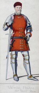 Ritratto di Vittore Pisani. Ammiraglio veneziano (1324 - 1380) da Unknown artist