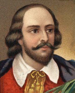 Ritratto di William Shakespeare, scrittore inglese