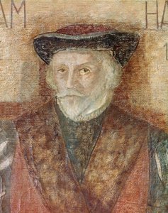 Ritratto del medico inglese William Harvey da Unknown artist