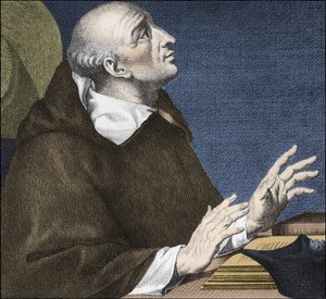 Ritratto di Juan de Torquemada (1388-1466) cardinale spagnolo del XV secolo membro dell
